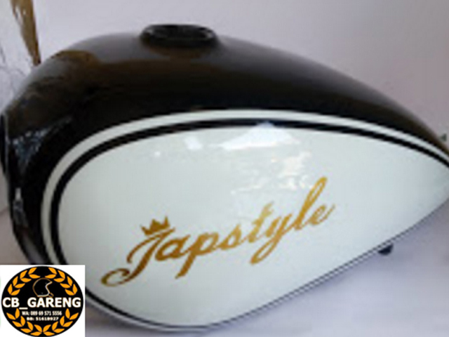 tangki japstyle hitam putih
