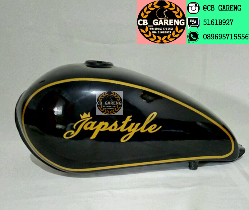 tangki japstyle hitam