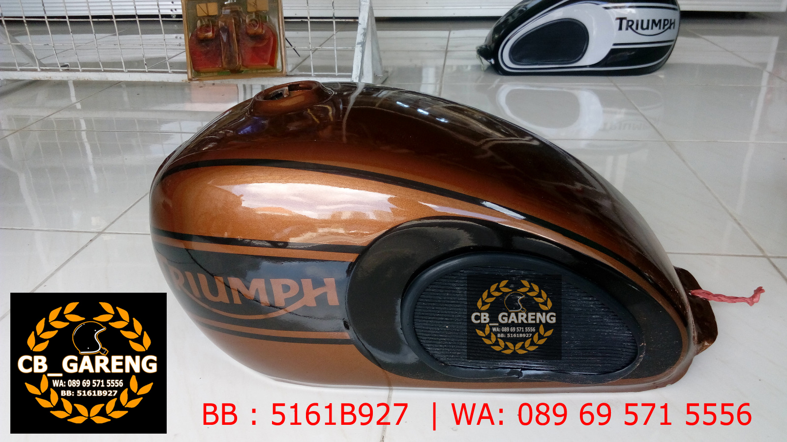 Tangki Triumph Coklat