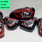 Body CB Glatik Hitam Merah