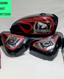 Body CB Glatik Hitam Merah