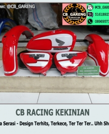 BODY CB RACING MERAH